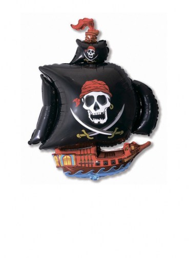 фольгированный шар пиратский корабль
